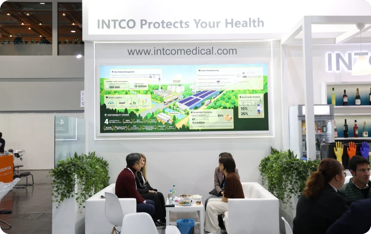 INTCO Medical booth at MEDICA 2026 - exhibition site photo 4